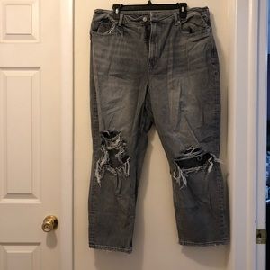American eagle stretch mom jeans